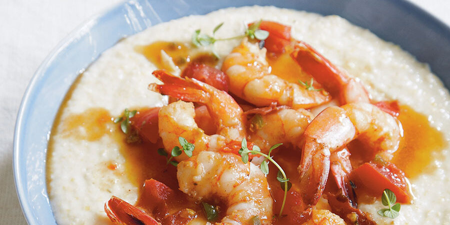 Atlantic Shrimp and Grits • Rebecca Lang Cooks